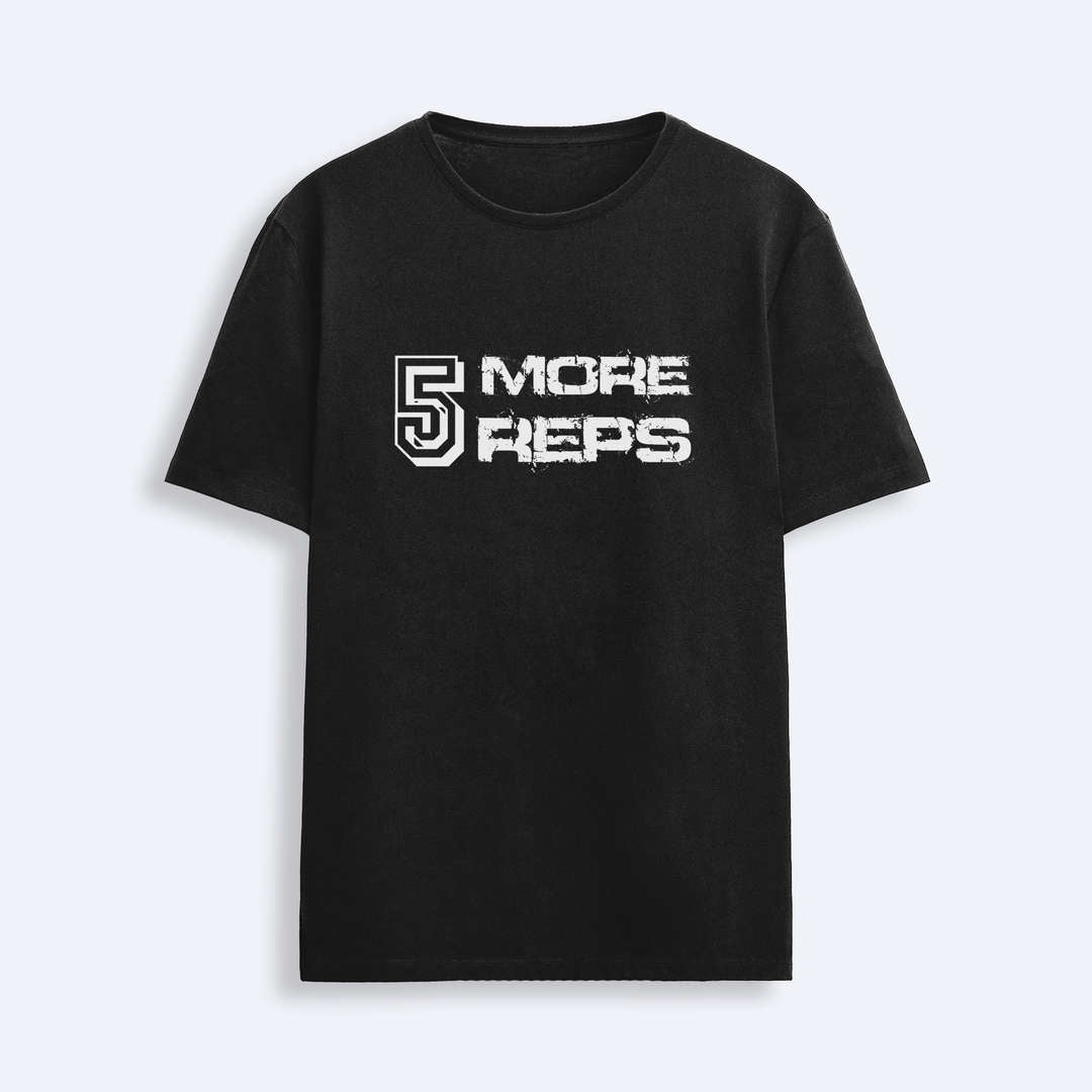 5 More Reps Printed T-Shirt