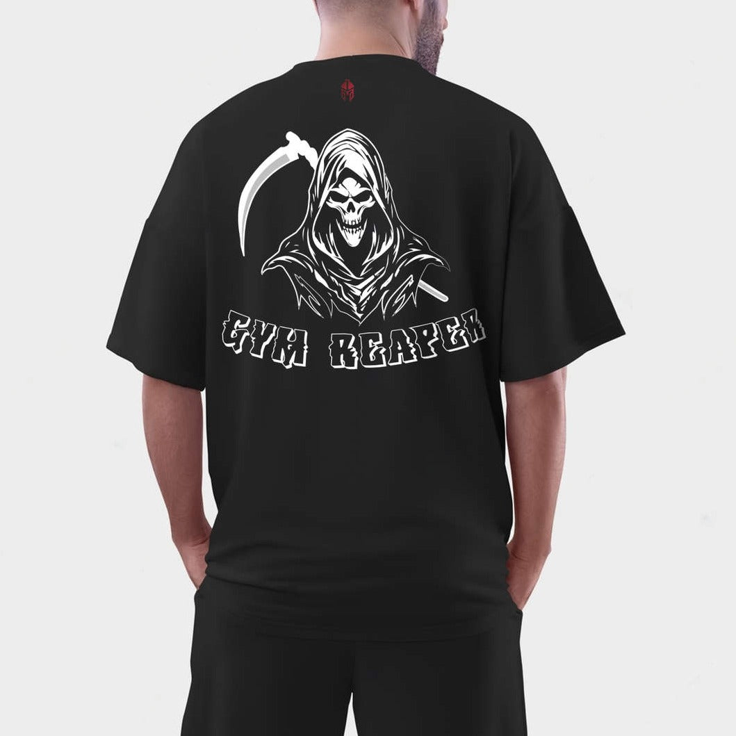 Gym Reaper Printed Oversized Gym T-shirt