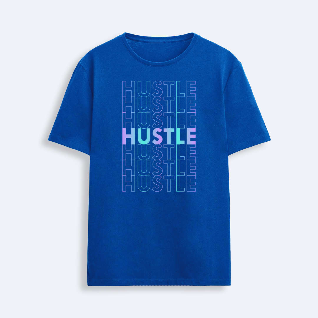 Hustle Printed T-Shirt