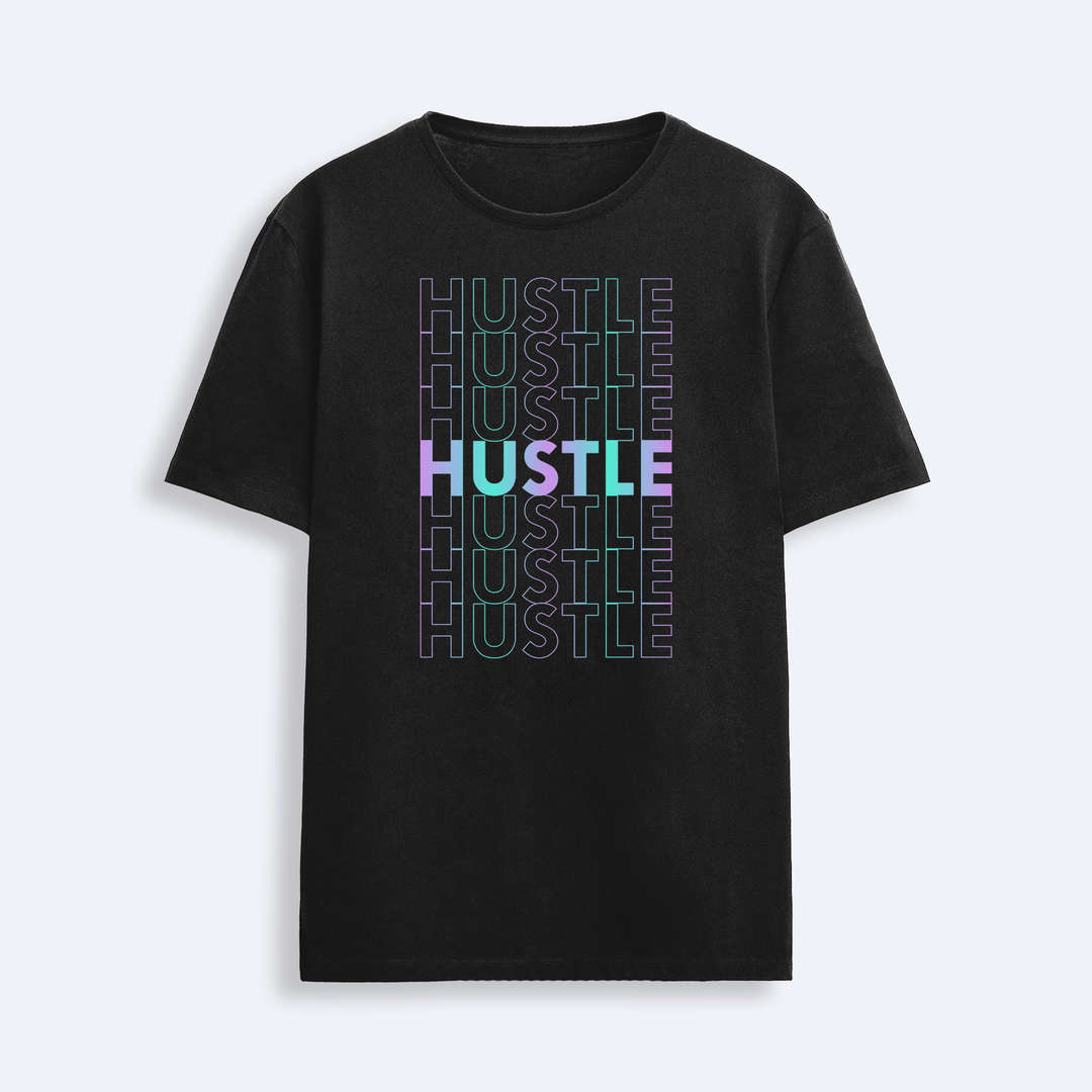 Hustle Printed T-Shirt