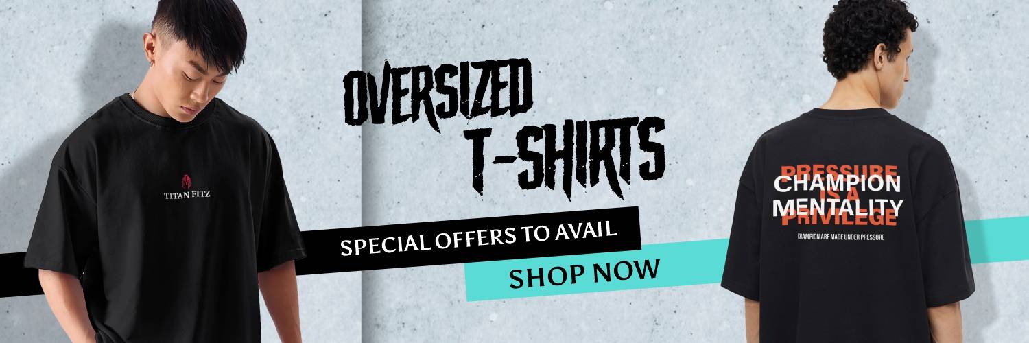 Oversized T-shirts for men