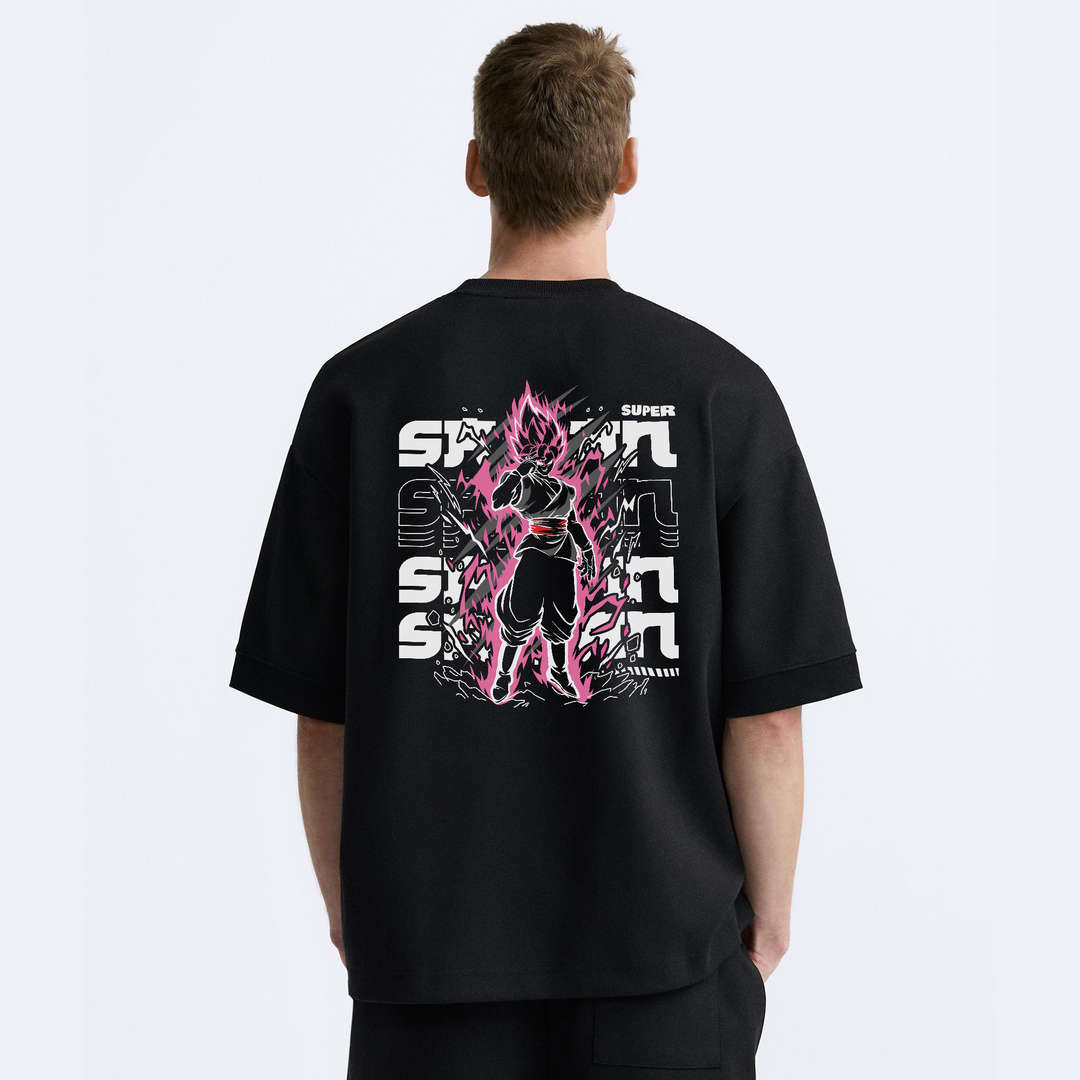 Super Saiyan Rosé Oversized T-shirt