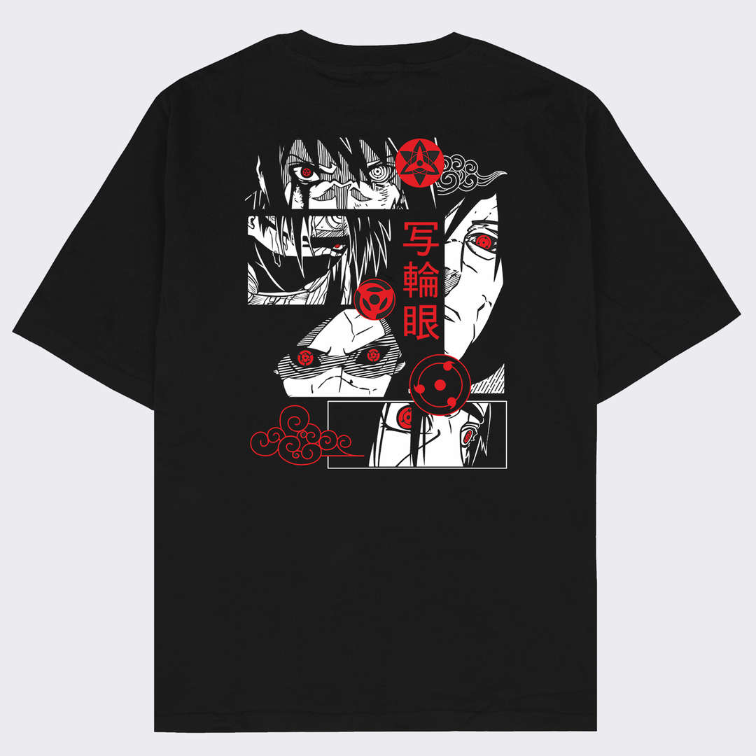 Uchiha Clan x Sharingan Oversized T-Shirt