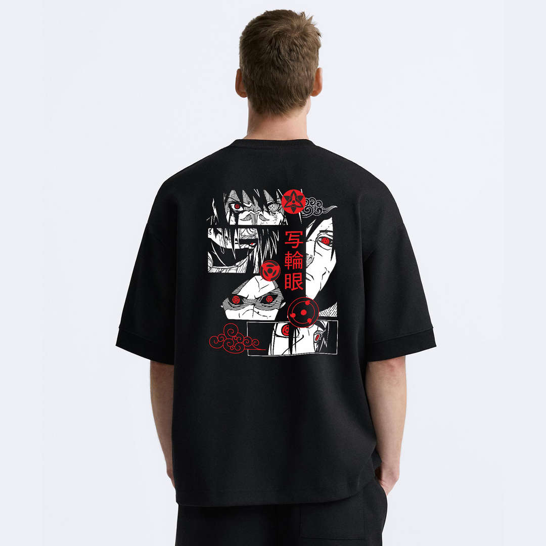 Uchiha Clan x Sharingan Oversized T-Shirt