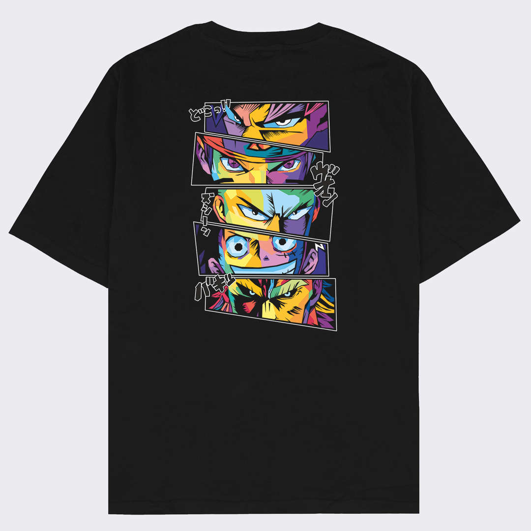 Anime Metaverse Oversized T-shirt